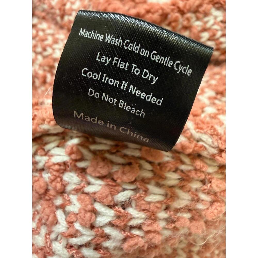 POL Medium Boho Geometric Drape Front Cardigan - … - image 5